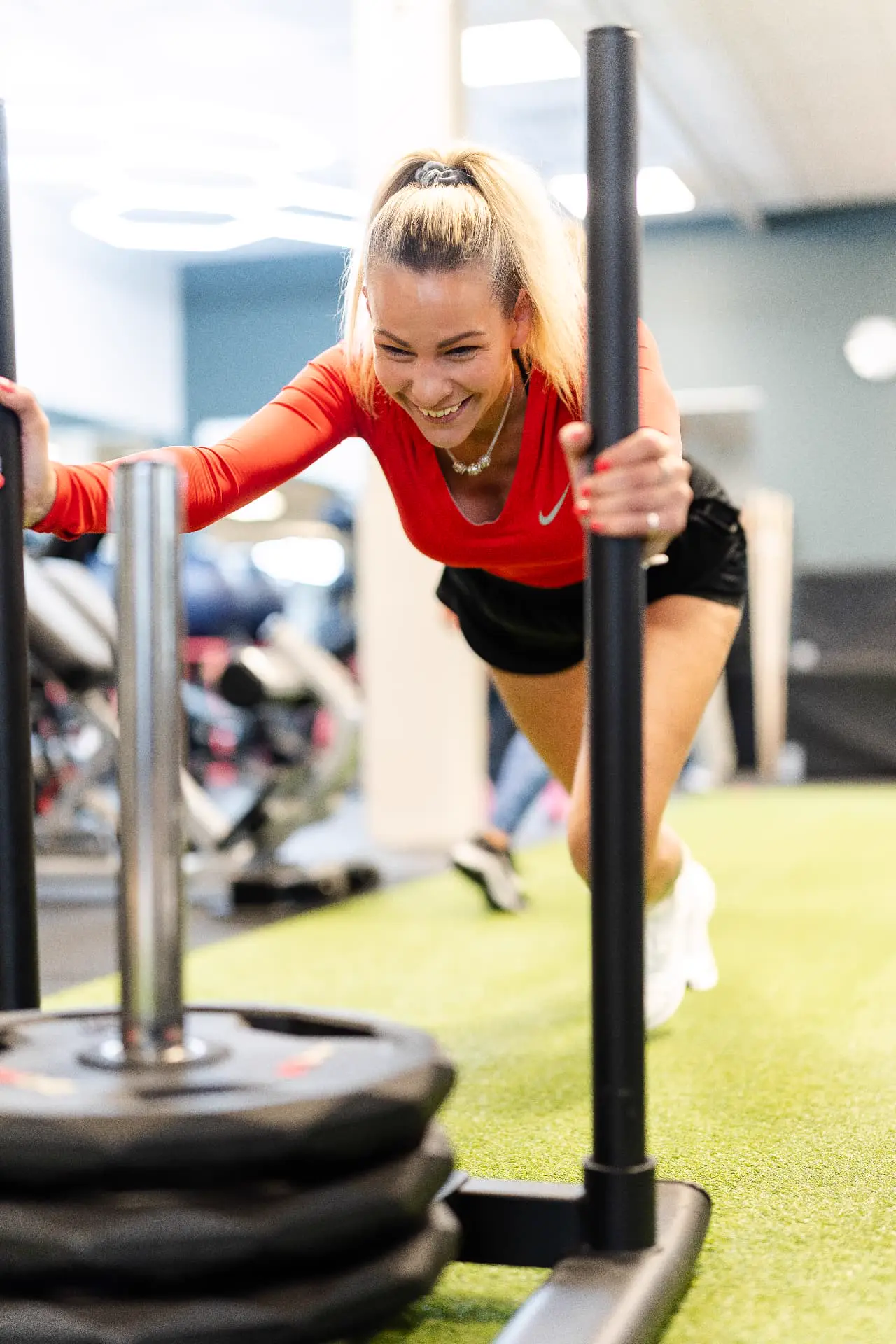 Brändikuvaus kuntosalilla, BBF Gym