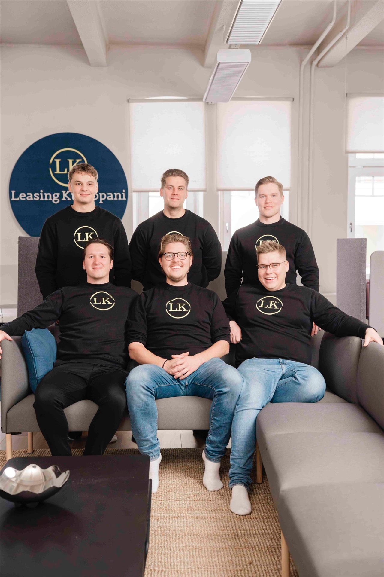 Leasing Kumppani tiimi, ryhmäkuva